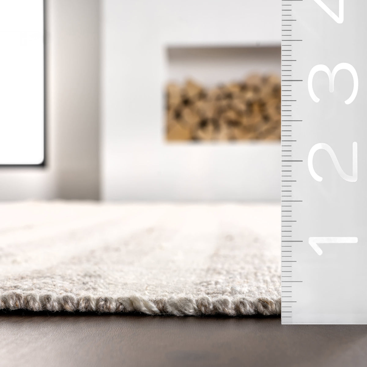 Auriel Stiped Indoor/Outdoor Rug | Beige