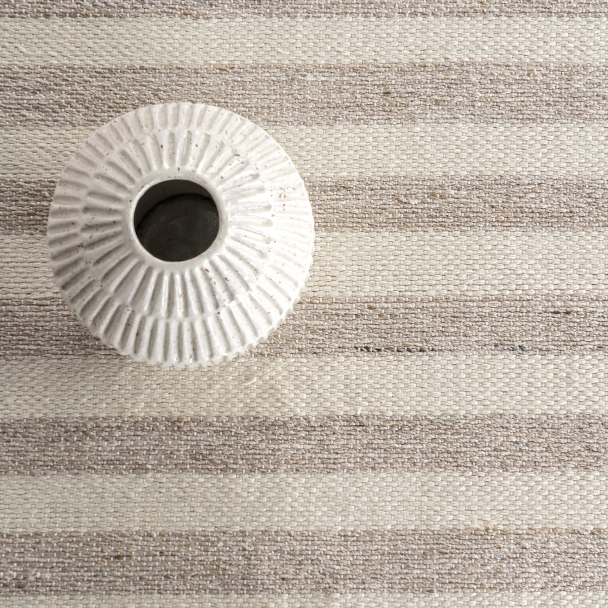 Auriel Stiped Indoor/Outdoor Rug | Beige