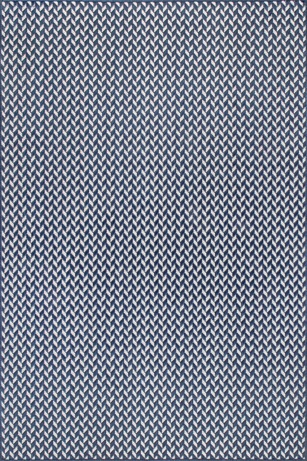 Taraji Herringbone Indoor/Outdoor Rug | Navy