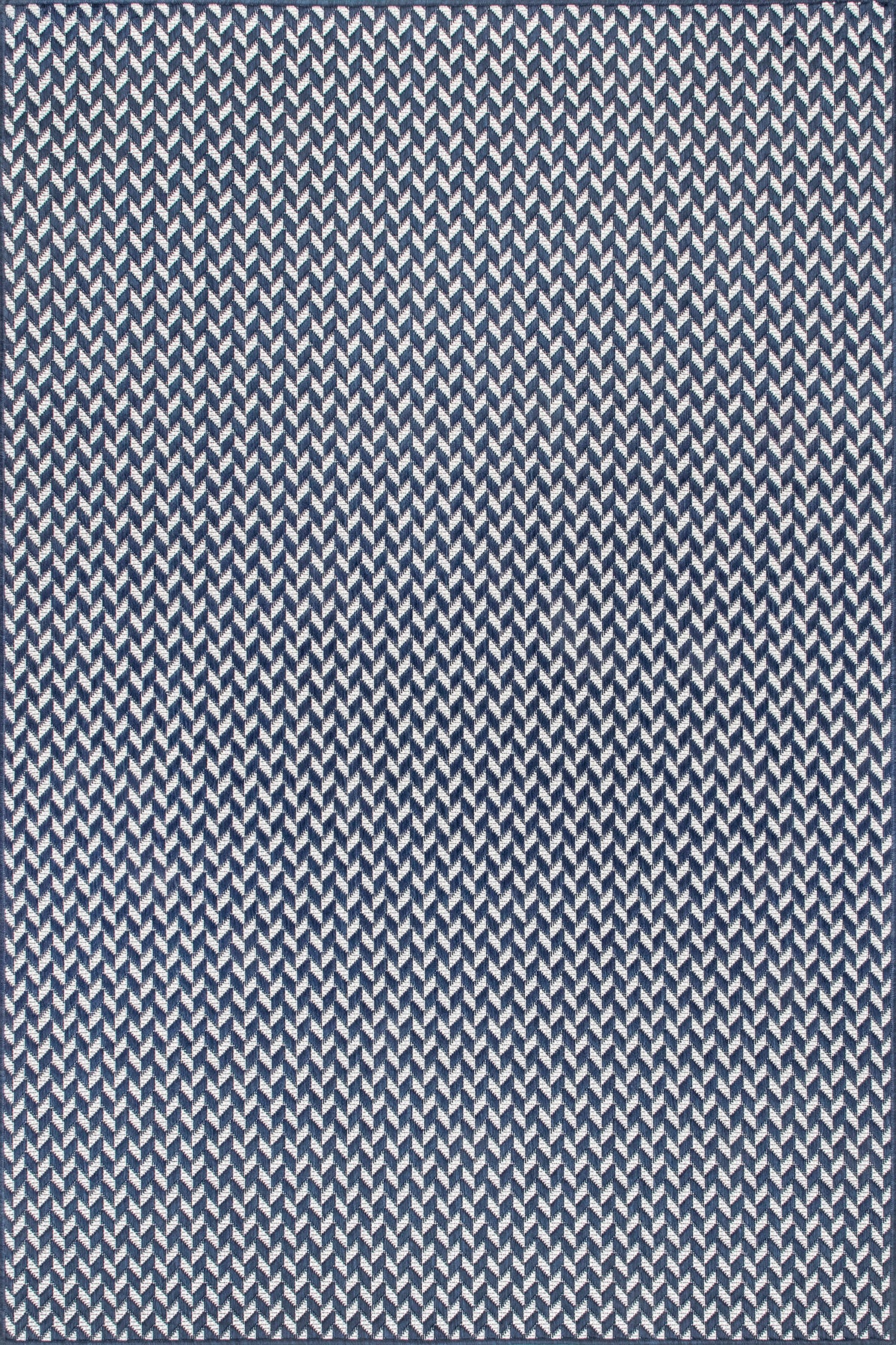 Taraji Herringbone Indoor/Outdoor Rug | Navy