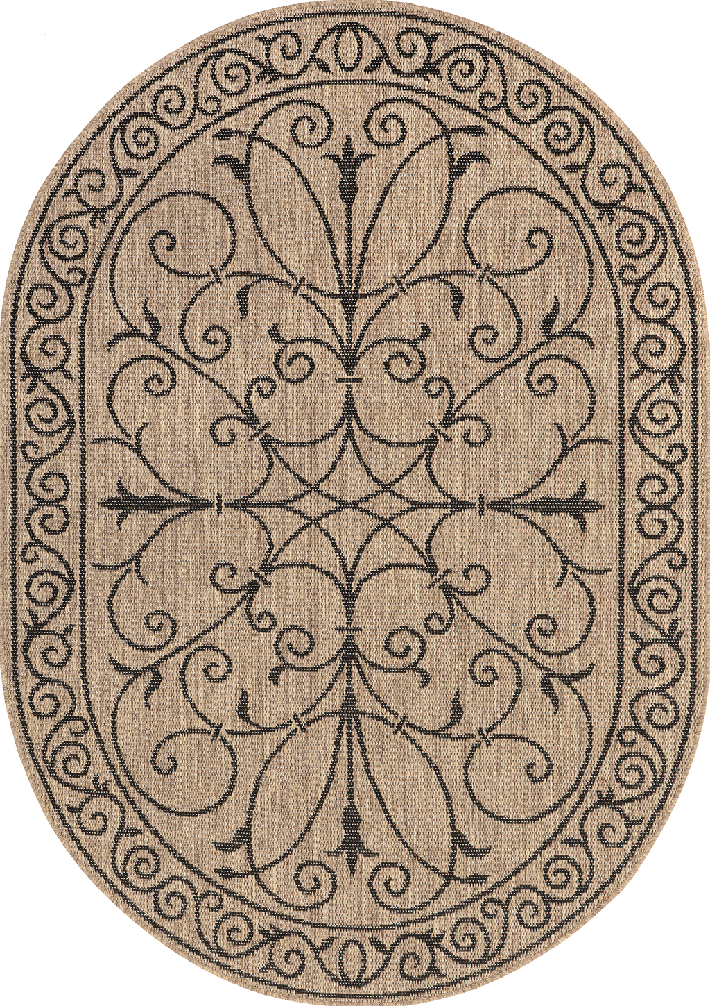 Indoor/Outdoor Krem Rug | Brown