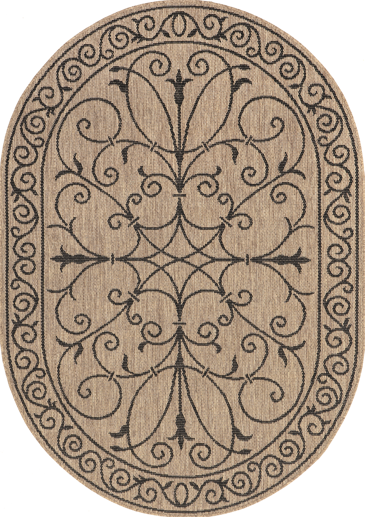 Indoor/Outdoor Krem Rug | Brown