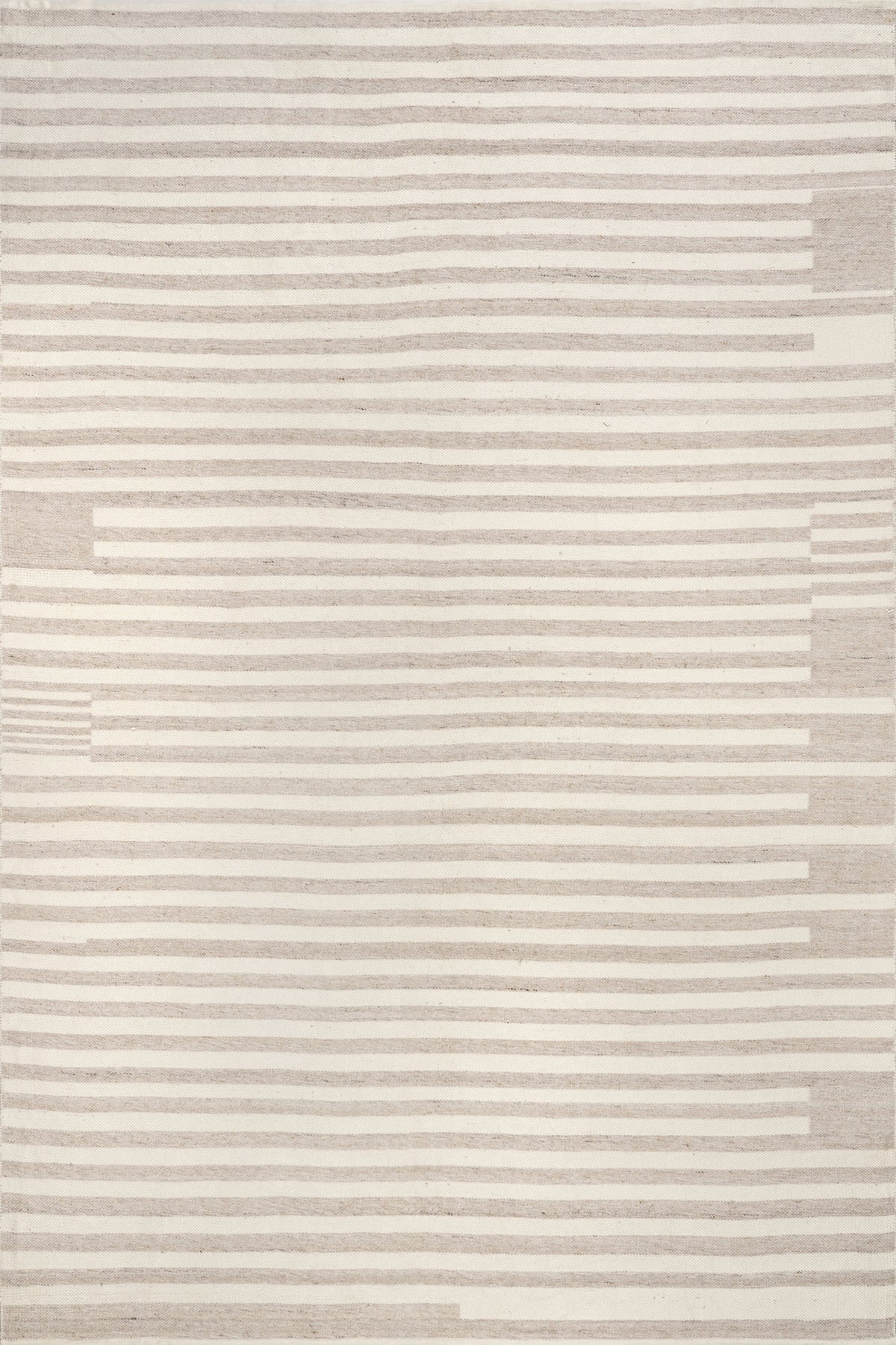 Auriel Stiped Indoor/Outdoor Rug | Beige